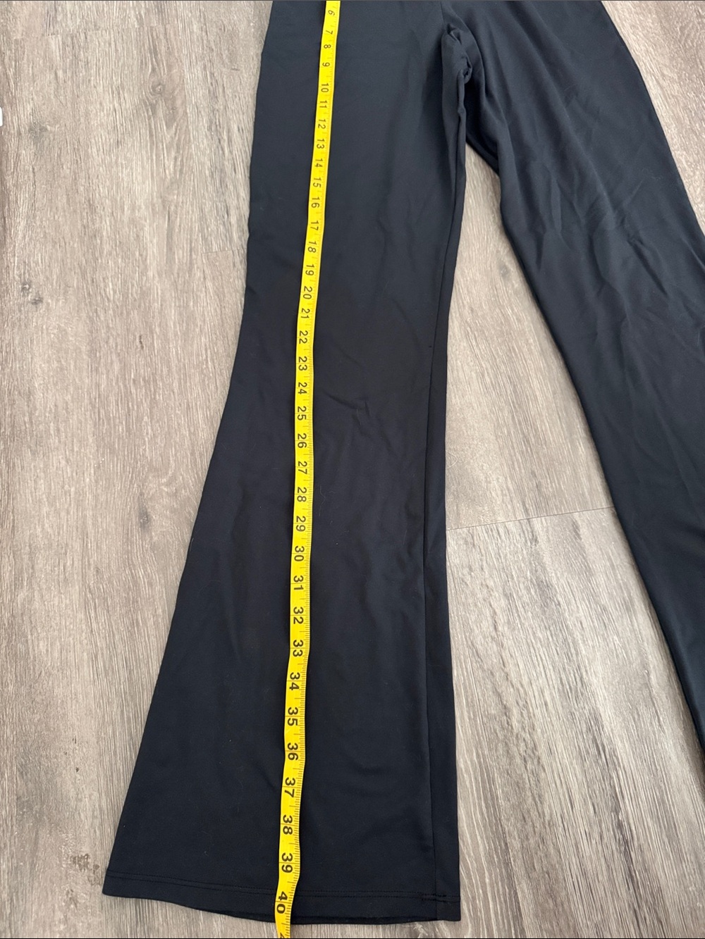 Y2K Low Rise Navy and Pink Flare Yoga Pants - Picture 11 of 13